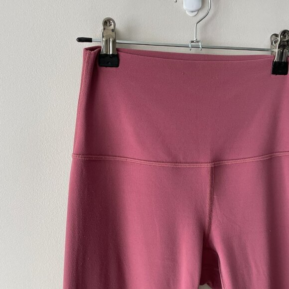 LULULEMON Fast and Free Crop II 19" *Non-Reflective Cool Cherry Tint Pink 4 - Picture 4 of 6